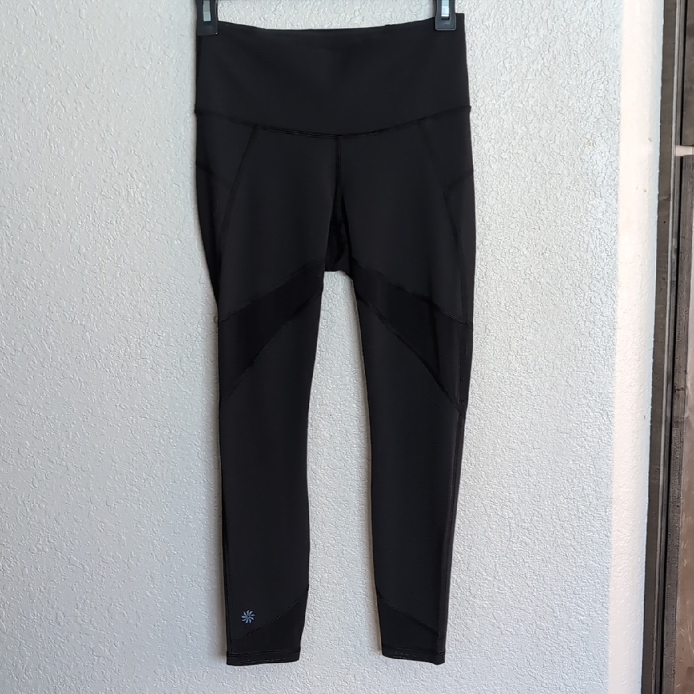 Athleta Black High-Waisted Leggings